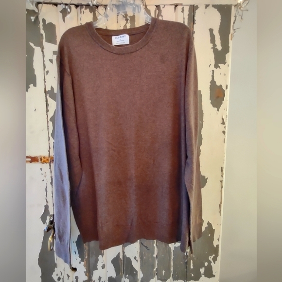 XL, BROWN CREWNECK, MACHINE WASHABLE - Picture 1 of 6